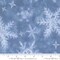 Fabric Moda Glacier Snowflakes Winter Chill by the Quarter Yard 48100-11